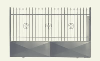 progetto disegno cancello scorrevole